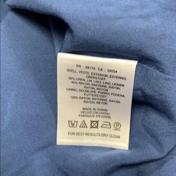 Anthropologie blue floral dress size 8 - Picture 8 of 8